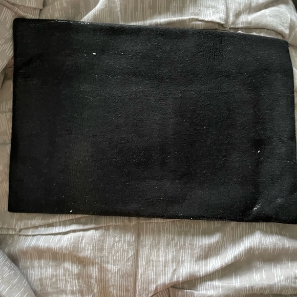 Black bcbg envelope evening bag - Picture 2 of 3